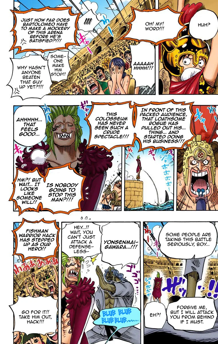 One Piece - Colored Chapter 708 page 15