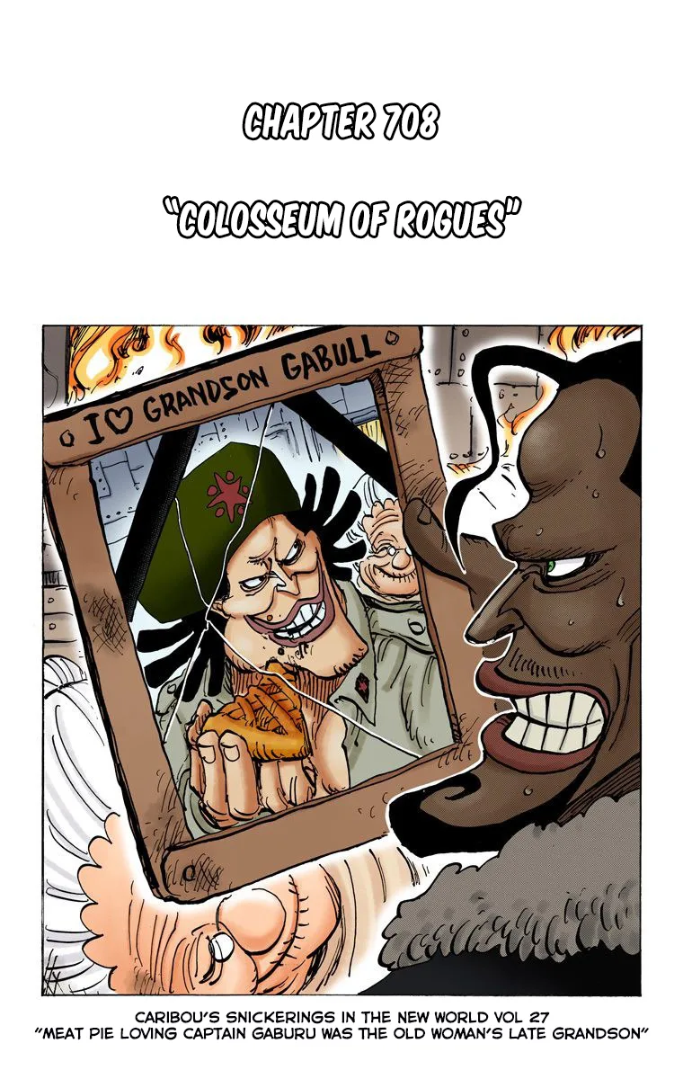 One Piece - Colored Chapter 708 page 2