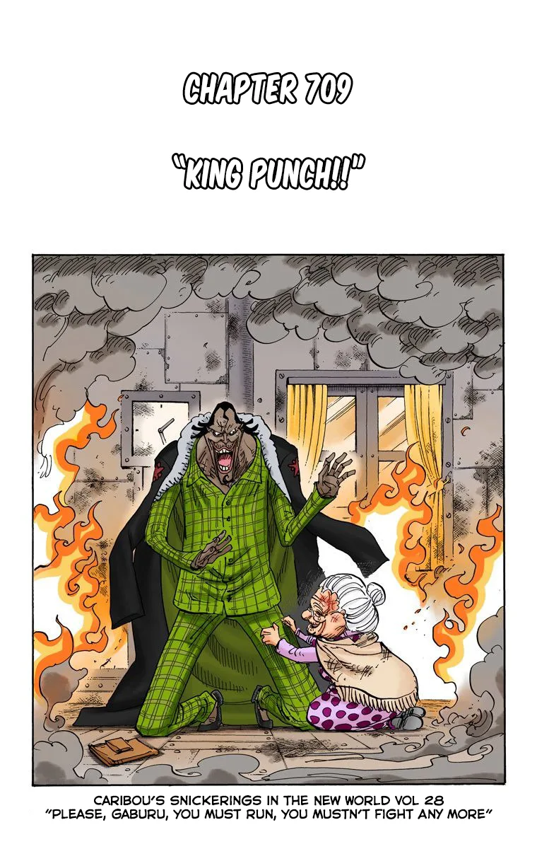 One Piece - Colored Chapter 709 page 2