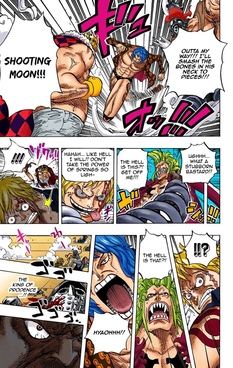One Piece - Colored Chapter 709 page 12