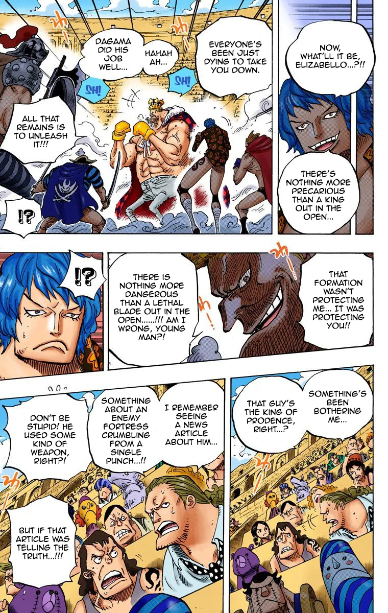 One Piece - Colored Chapter 709 page 10