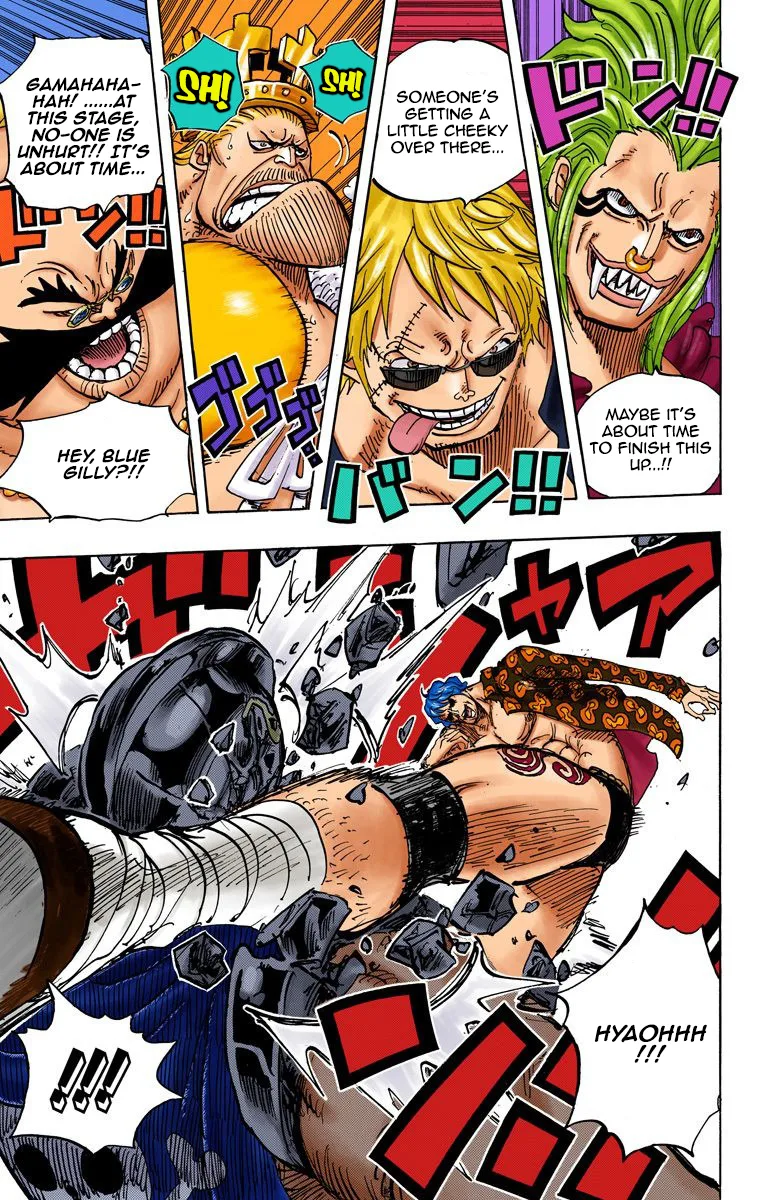 One Piece - Colored Chapter 709 page 4