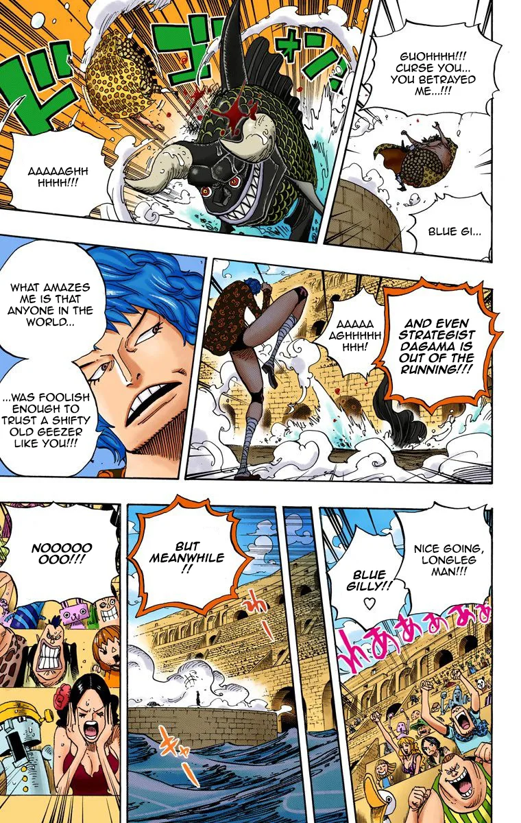 One Piece - Colored Chapter 709 page 8