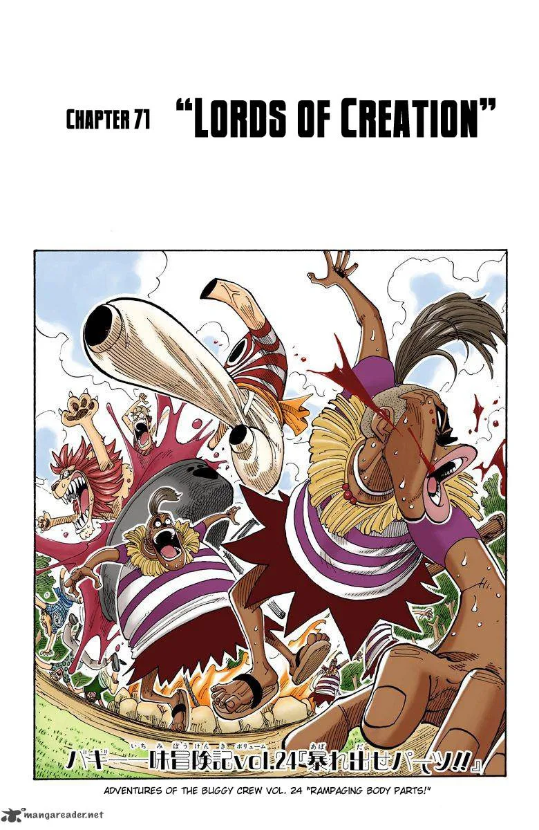 One Piece - Colored Chapter 71 page 1