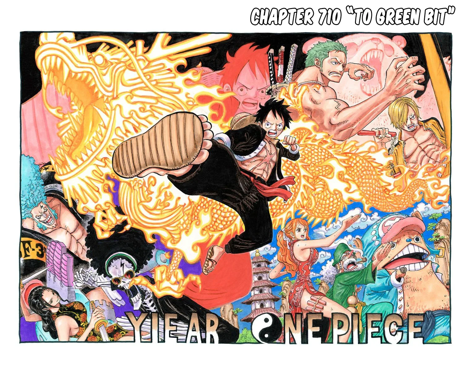 One Piece - Colored Chapter 710 page 2