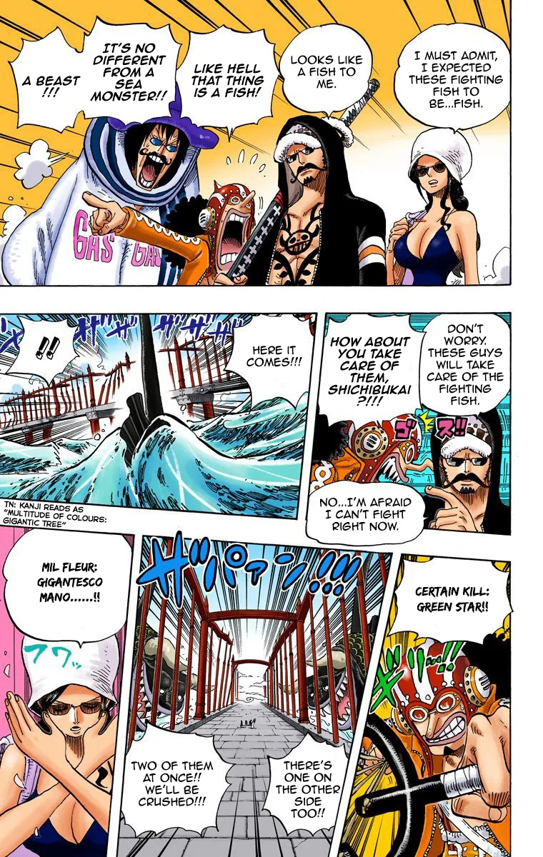 One Piece - Colored Chapter 710 page 6