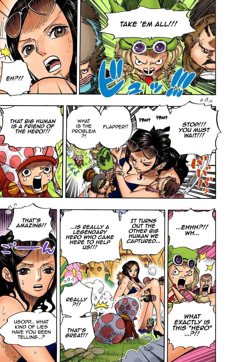 One Piece - Colored Chapter 711 page 9