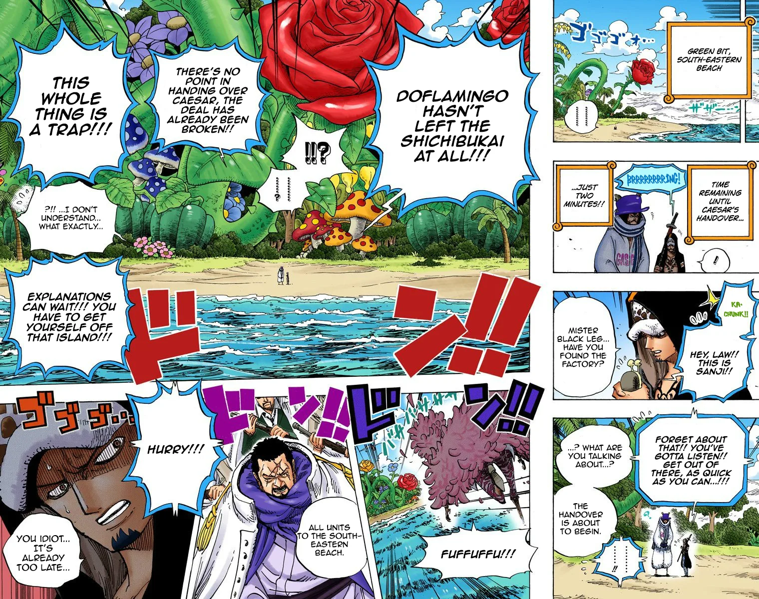 One Piece - Colored Chapter 711 page 18