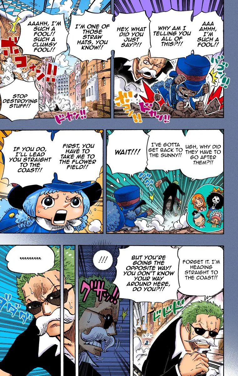 One Piece - Colored Chapter 711 page 13