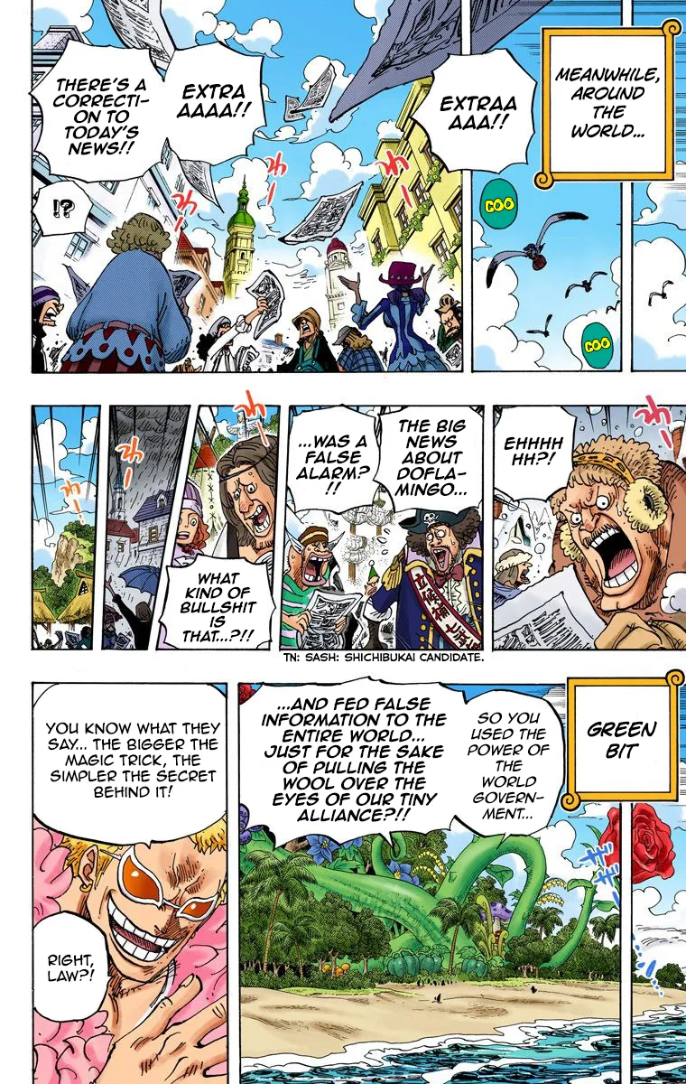 One Piece - Colored Chapter 712 page 22