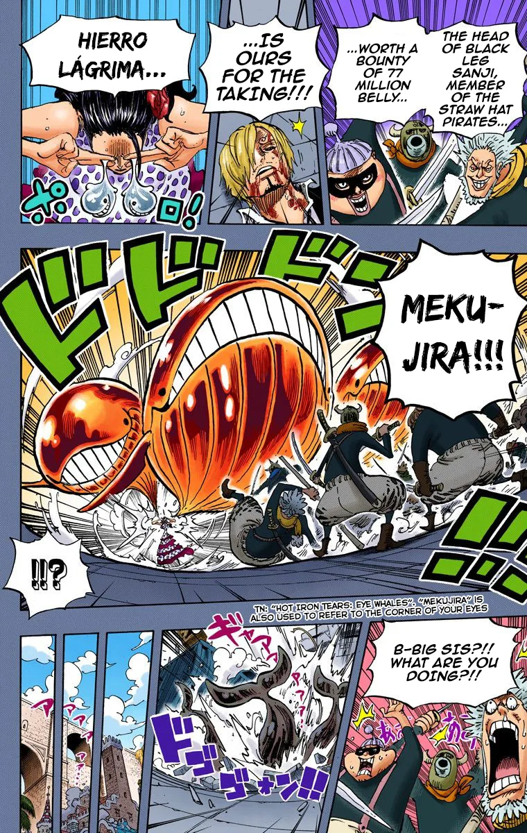 One Piece - Colored Chapter 712 page 14