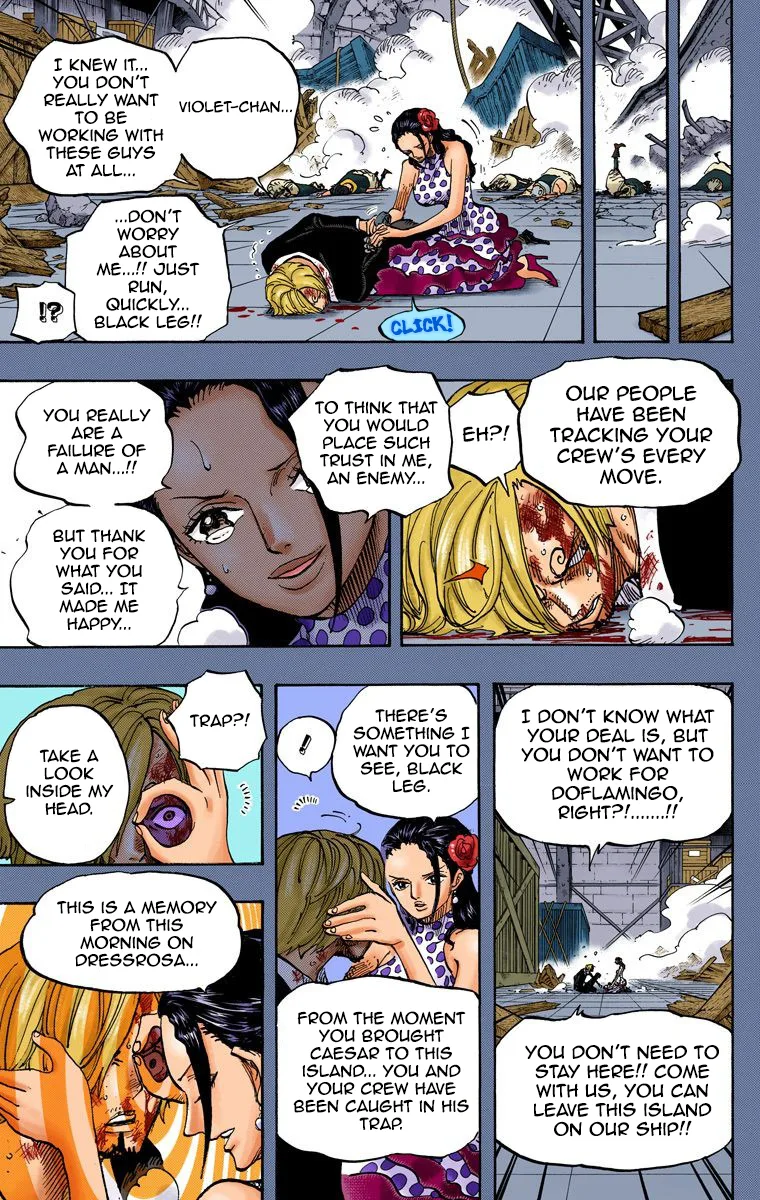 One Piece - Colored Chapter 712 page 15