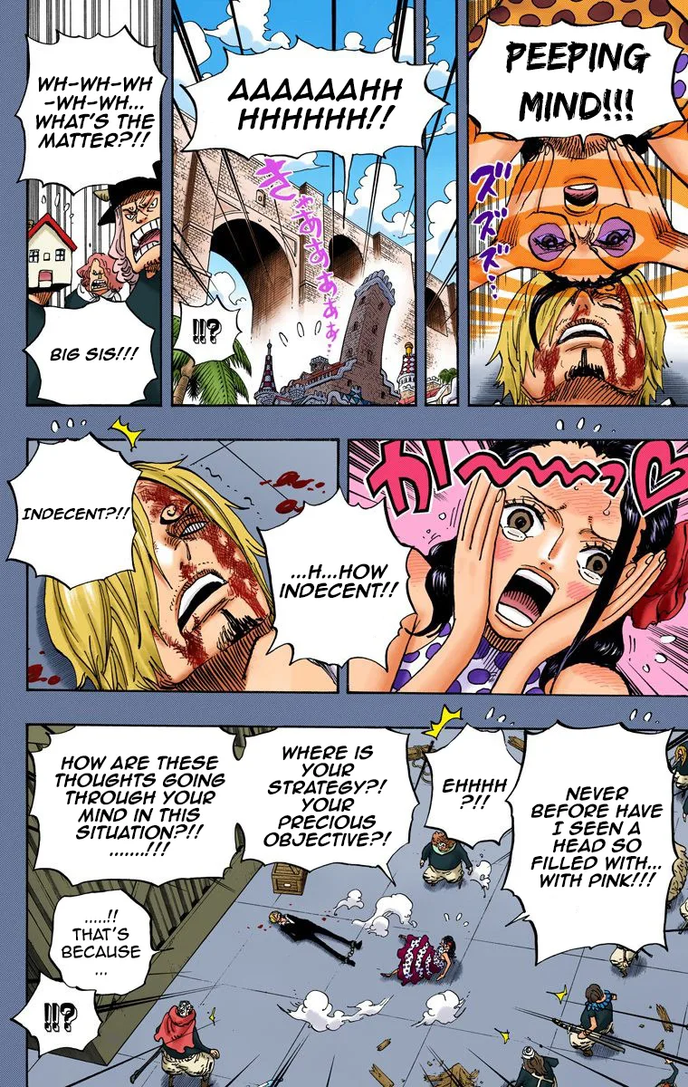 One Piece - Colored Chapter 712 page 12