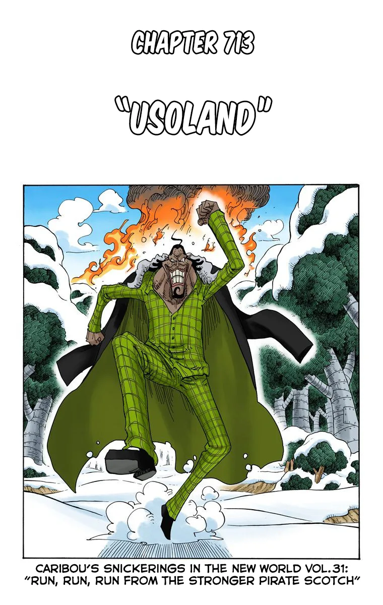 One Piece - Colored Chapter 713 page 2