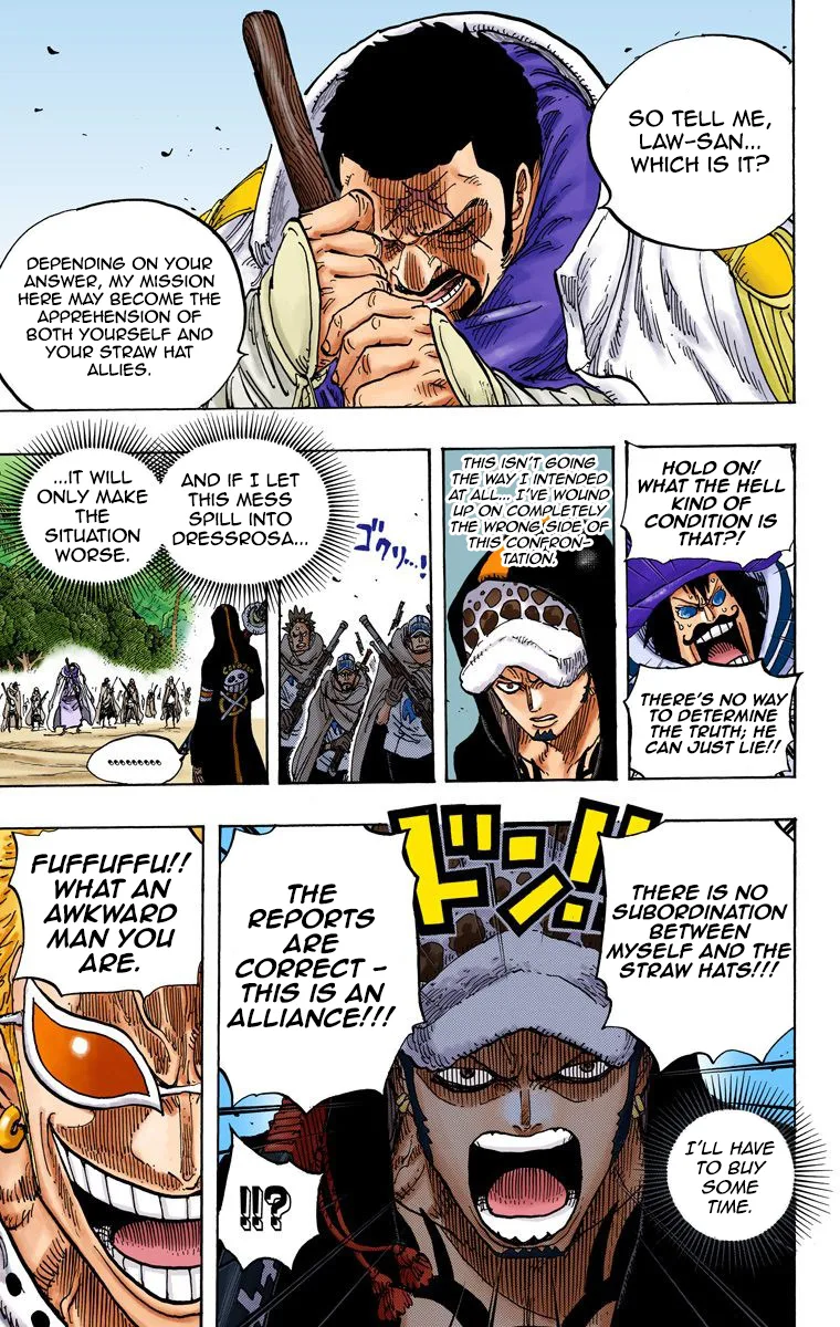 One Piece - Colored Chapter 713 page 6