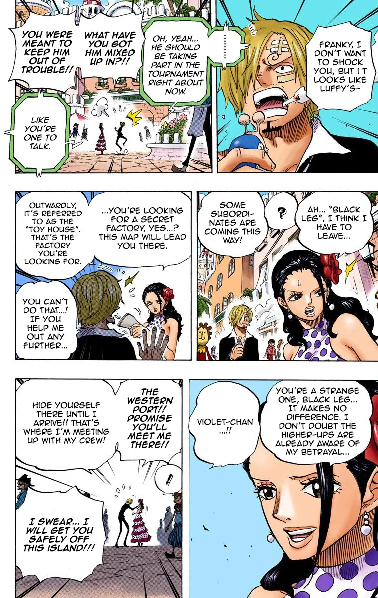 One Piece - Colored Chapter 713 page 14
