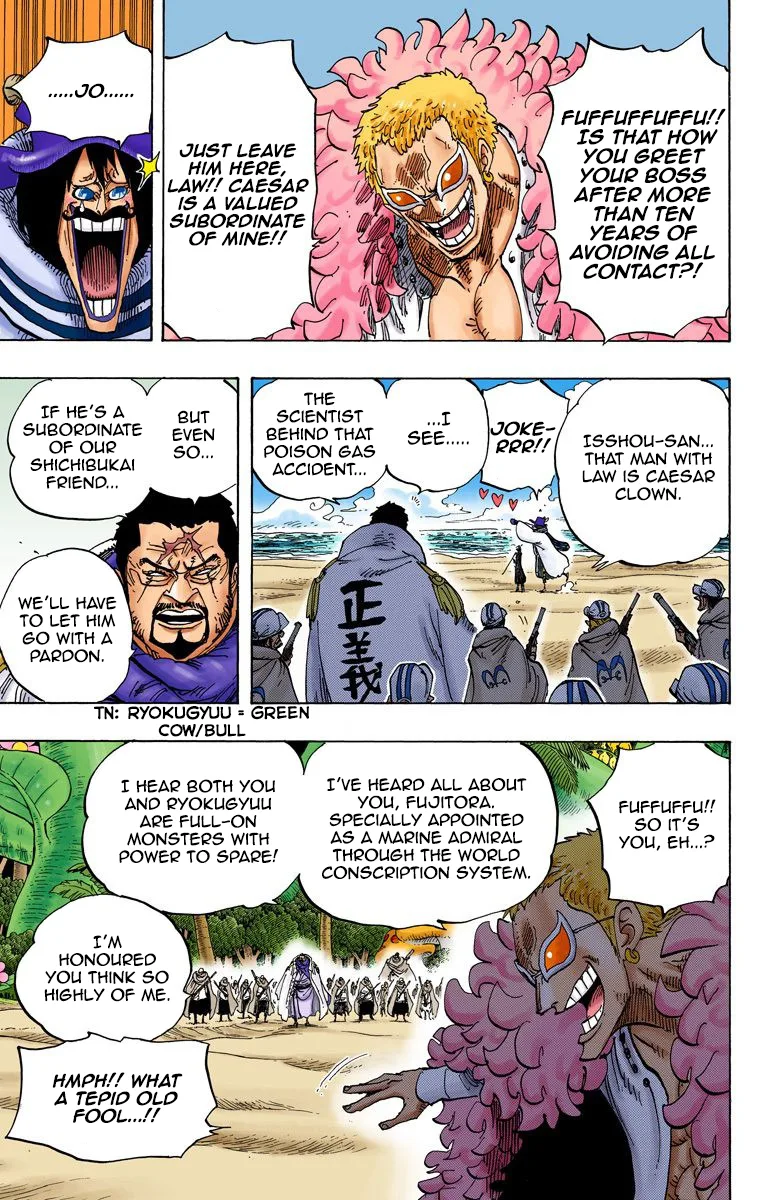 One Piece - Colored Chapter 713 page 4