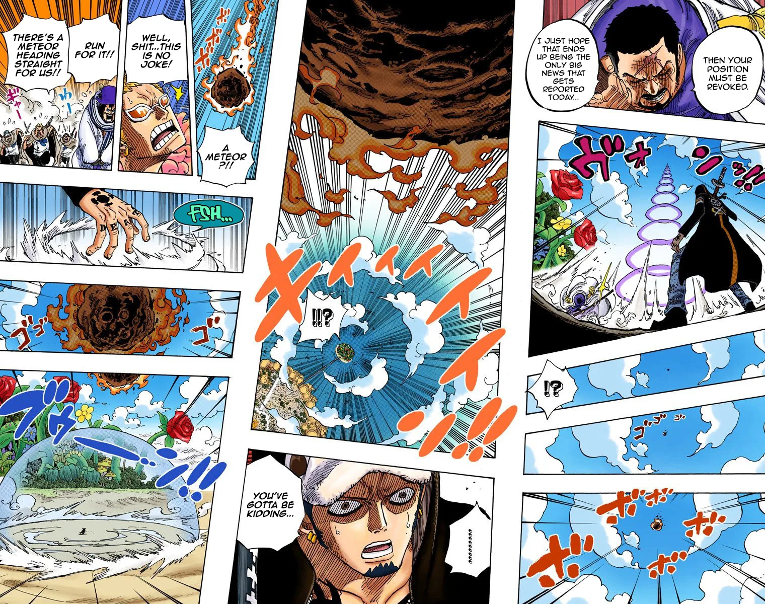 One Piece - Colored Chapter 713 page 7