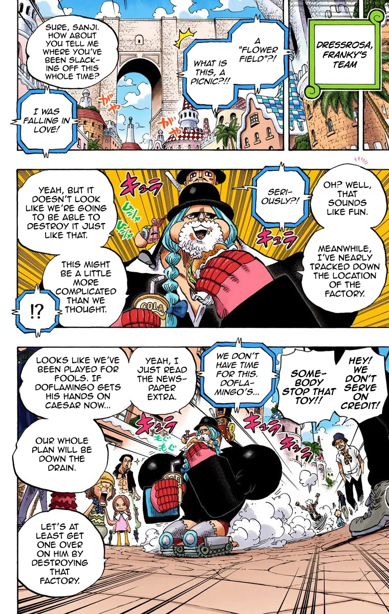 One Piece - Colored Chapter 713 page 12