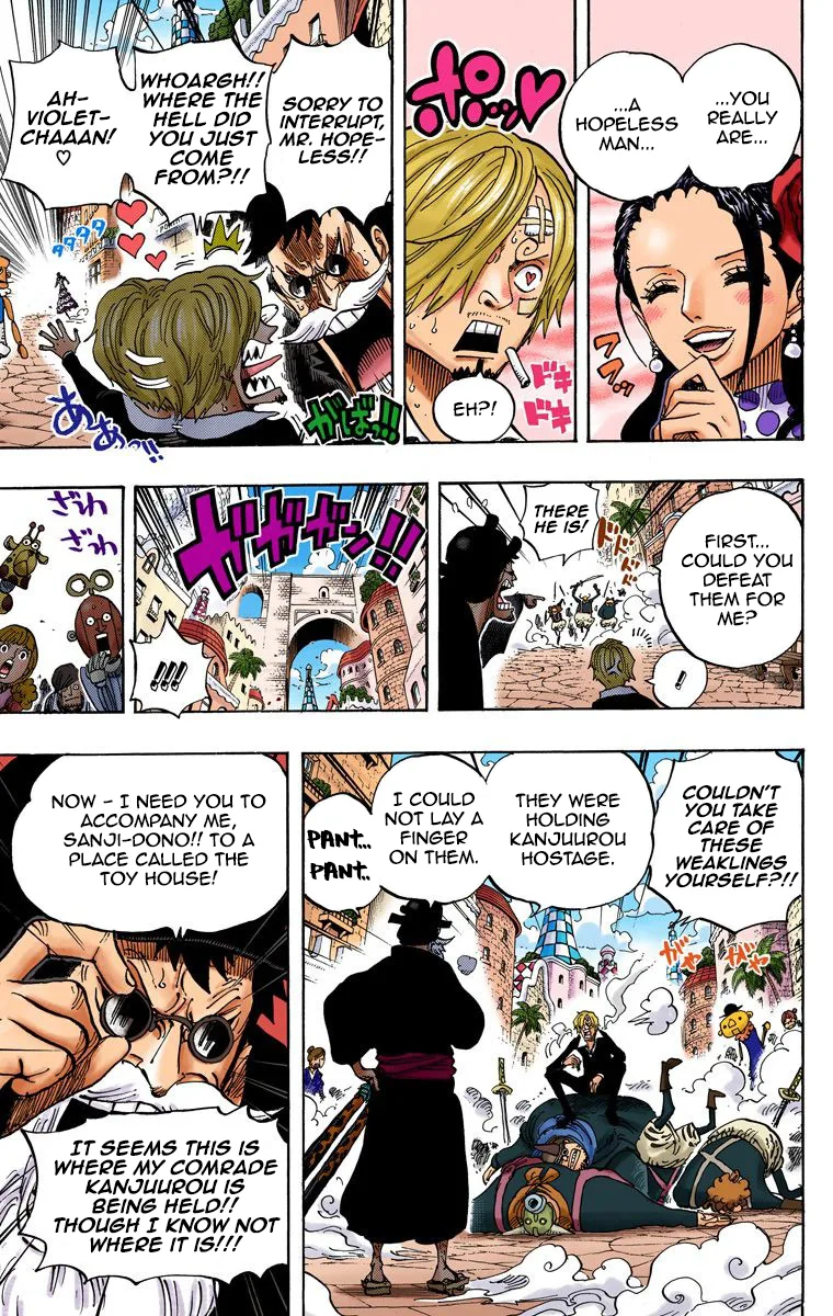 One Piece - Colored Chapter 713 page 15