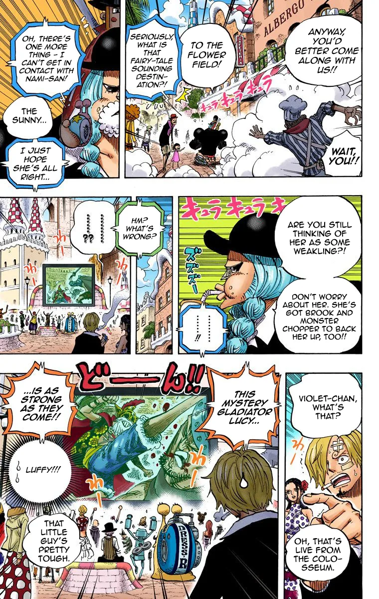 One Piece - Colored Chapter 713 page 13