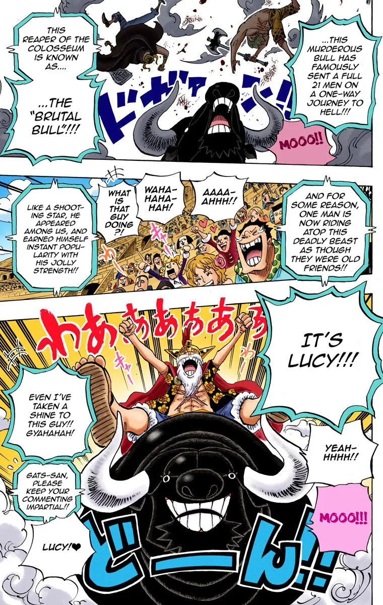 One Piece - Colored Chapter 714 page 14