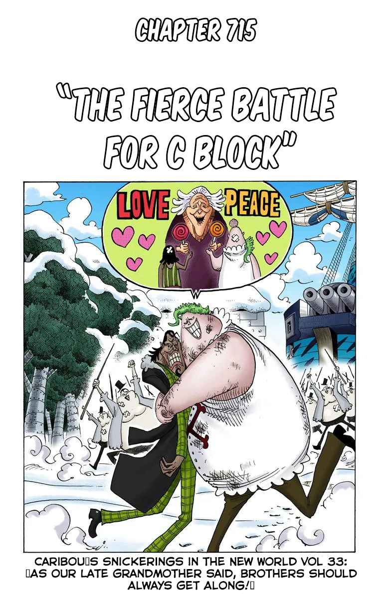 One Piece - Colored Chapter 715 page 2