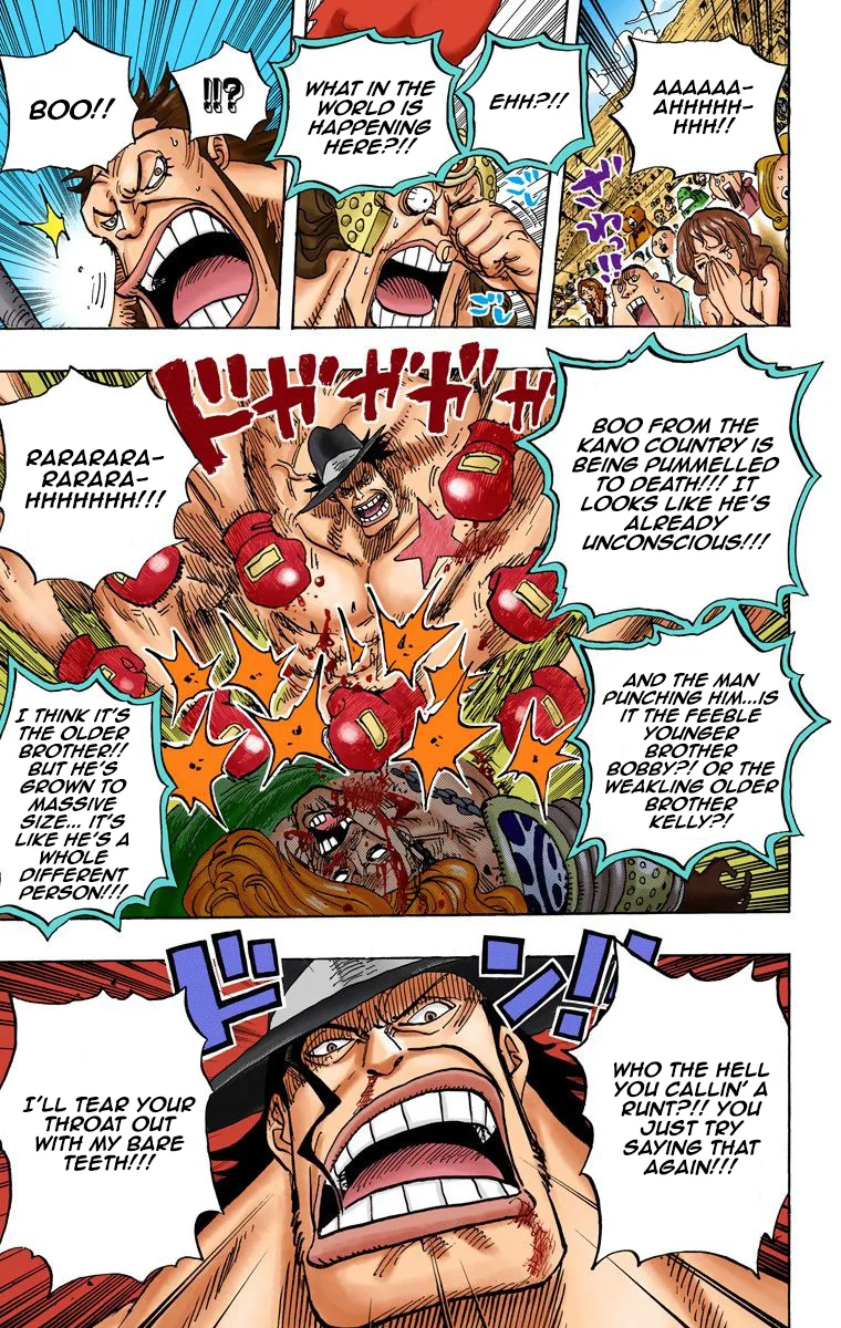 One Piece - Colored Chapter 715 page 16