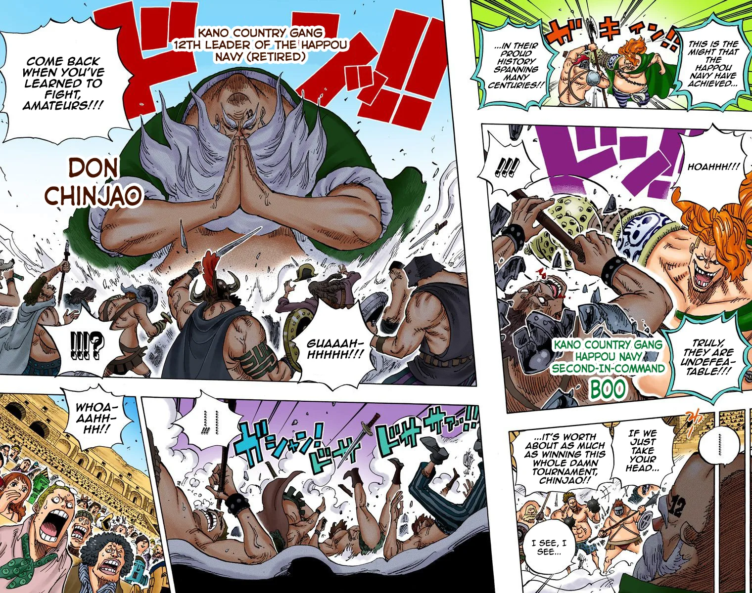 One Piece - Colored Chapter 715 page 8