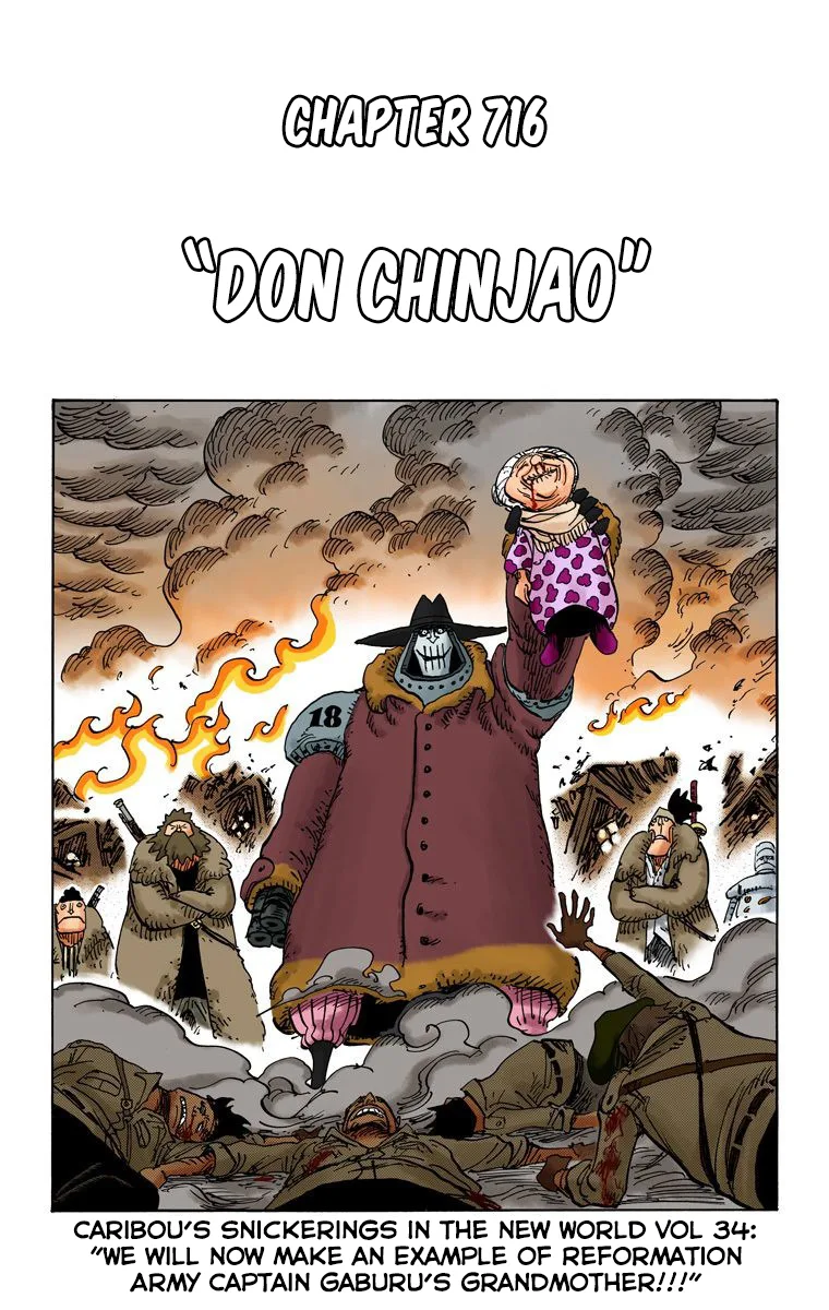 One Piece - Colored Chapter 716 page 2
