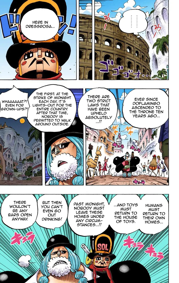 One Piece - Colored Chapter 717 page 10