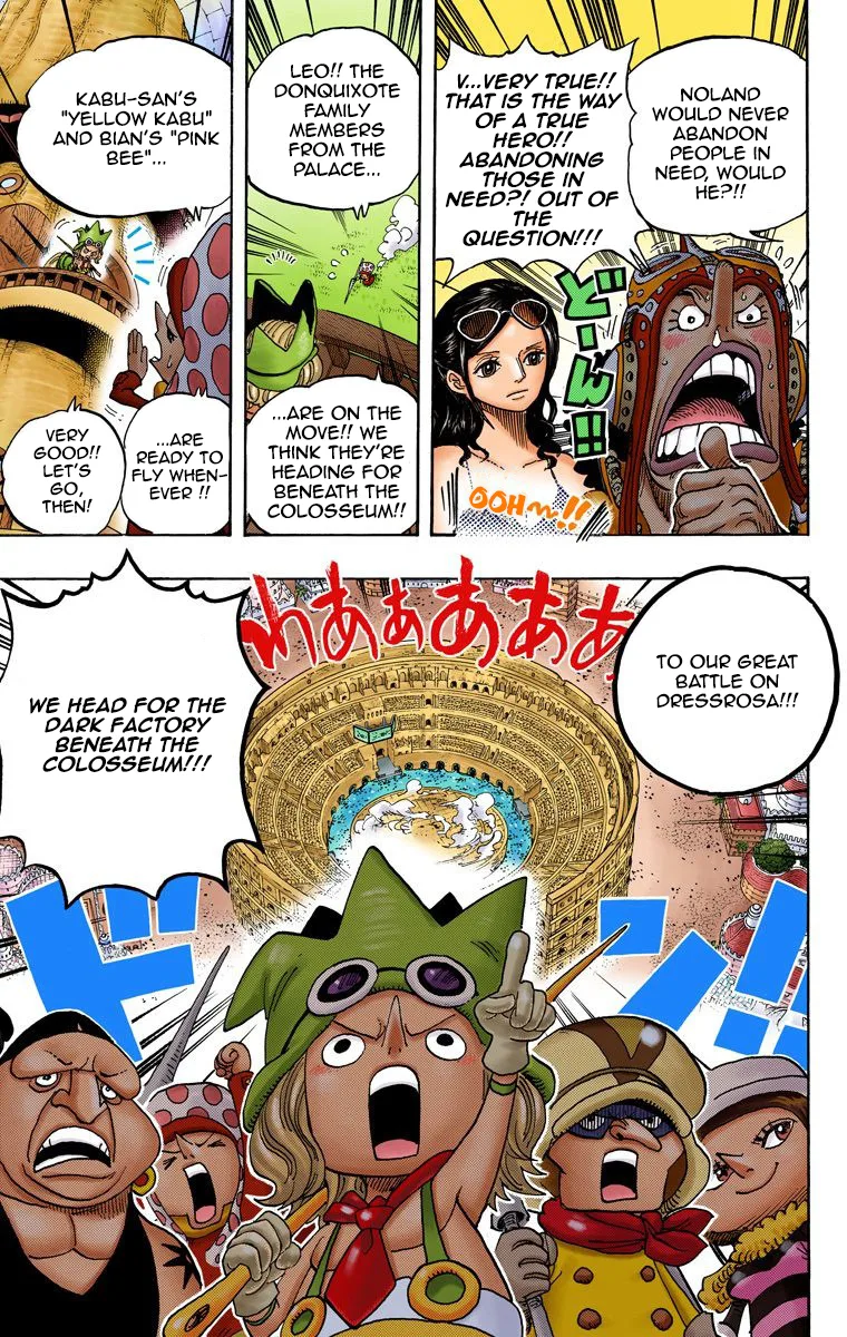One Piece - Colored Chapter 717 page 20