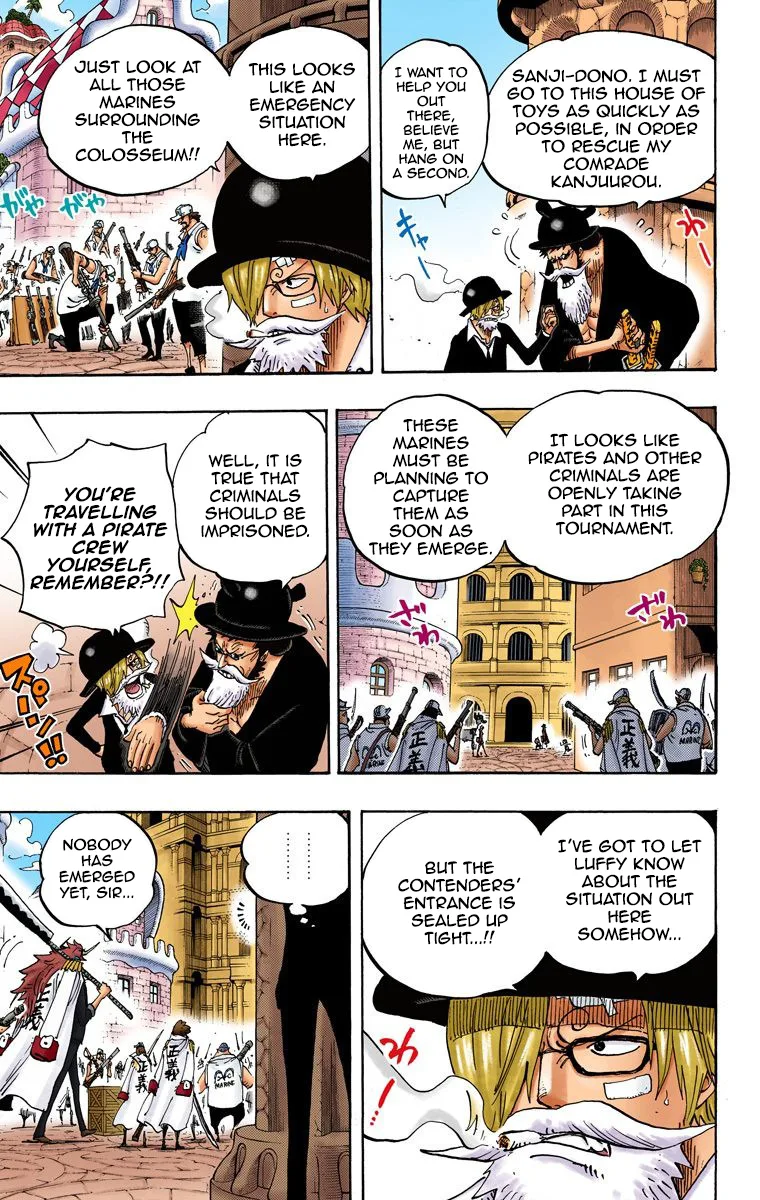 One Piece - Colored Chapter 717 page 8