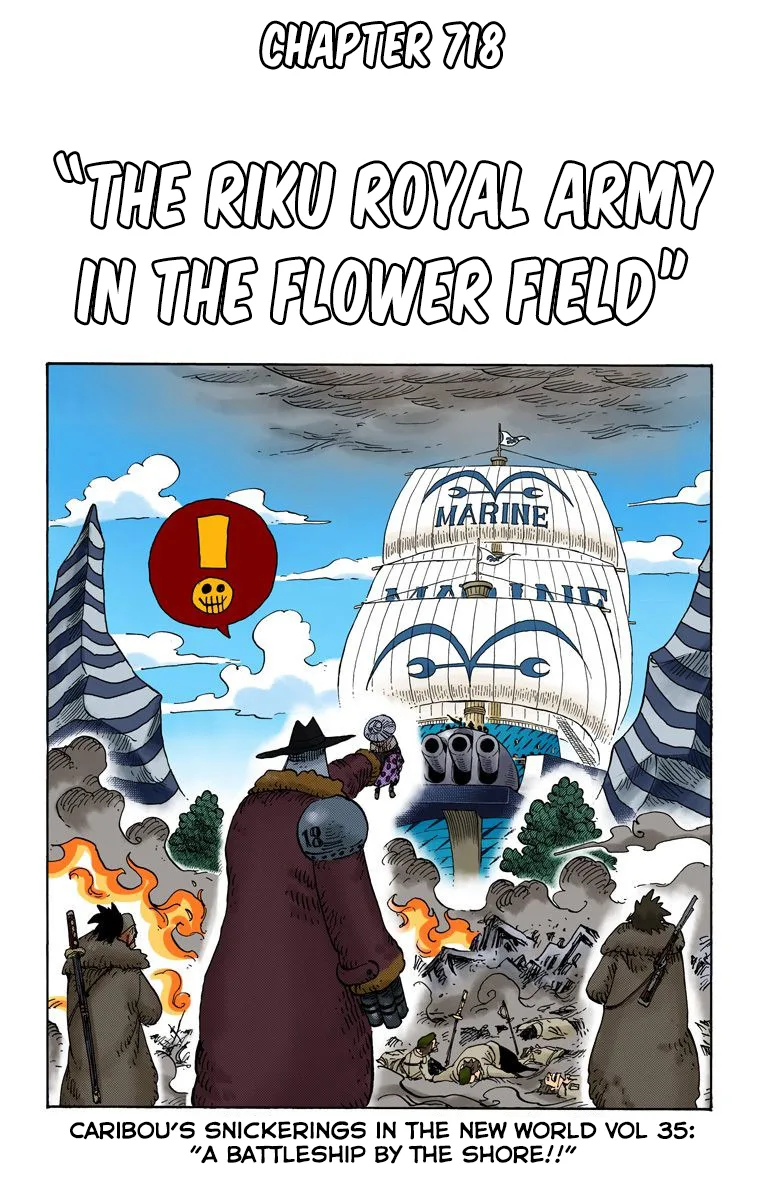 One Piece - Colored Chapter 718 page 2