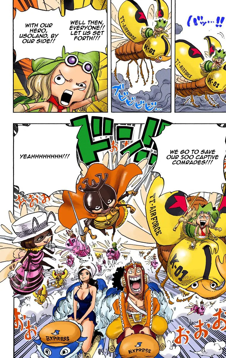 One Piece - Colored Chapter 718 page 6