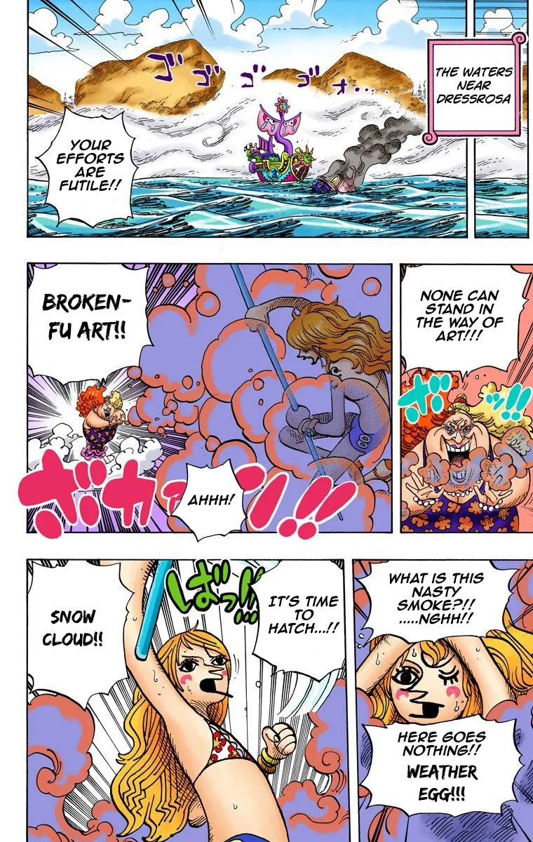 One Piece - Colored Chapter 718 page 11