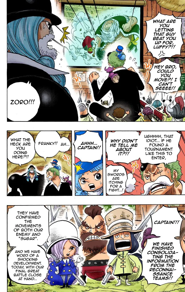 One Piece - Colored Chapter 718 page 9