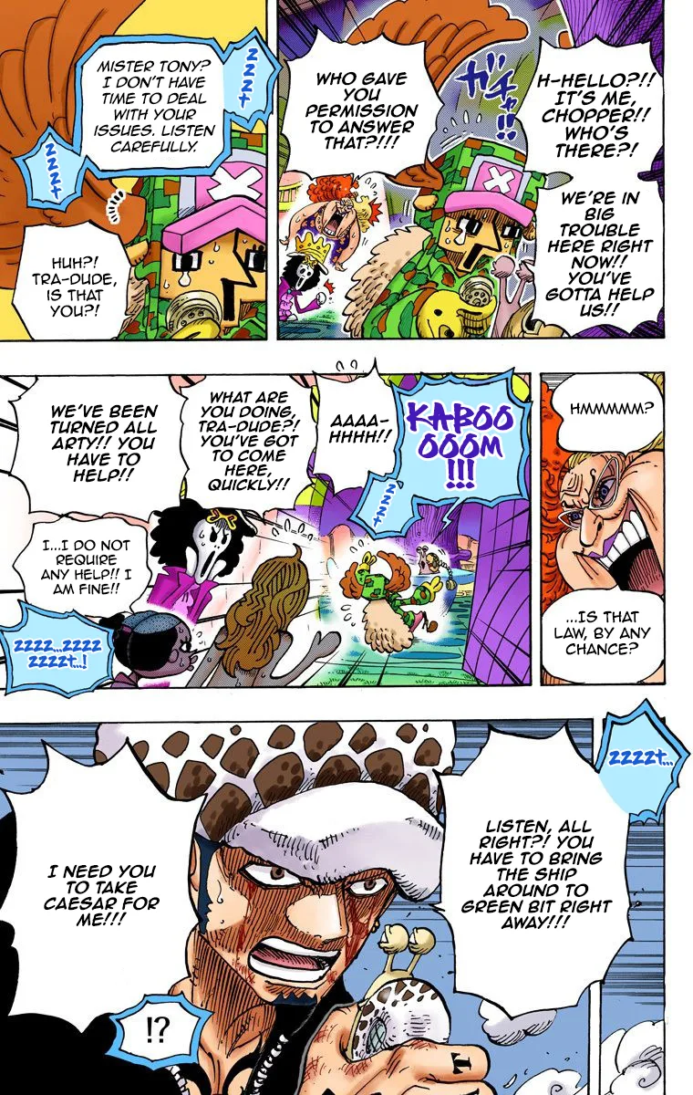 One Piece - Colored Chapter 718 page 14