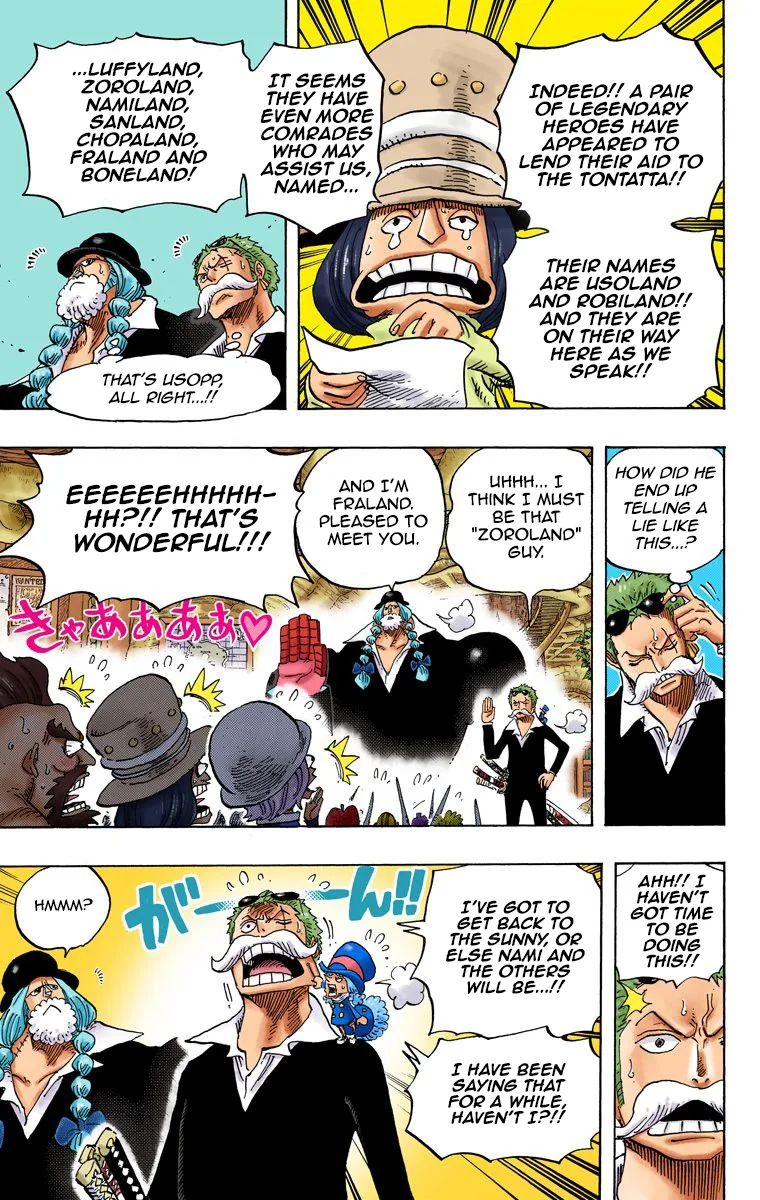 One Piece - Colored Chapter 718 page 10