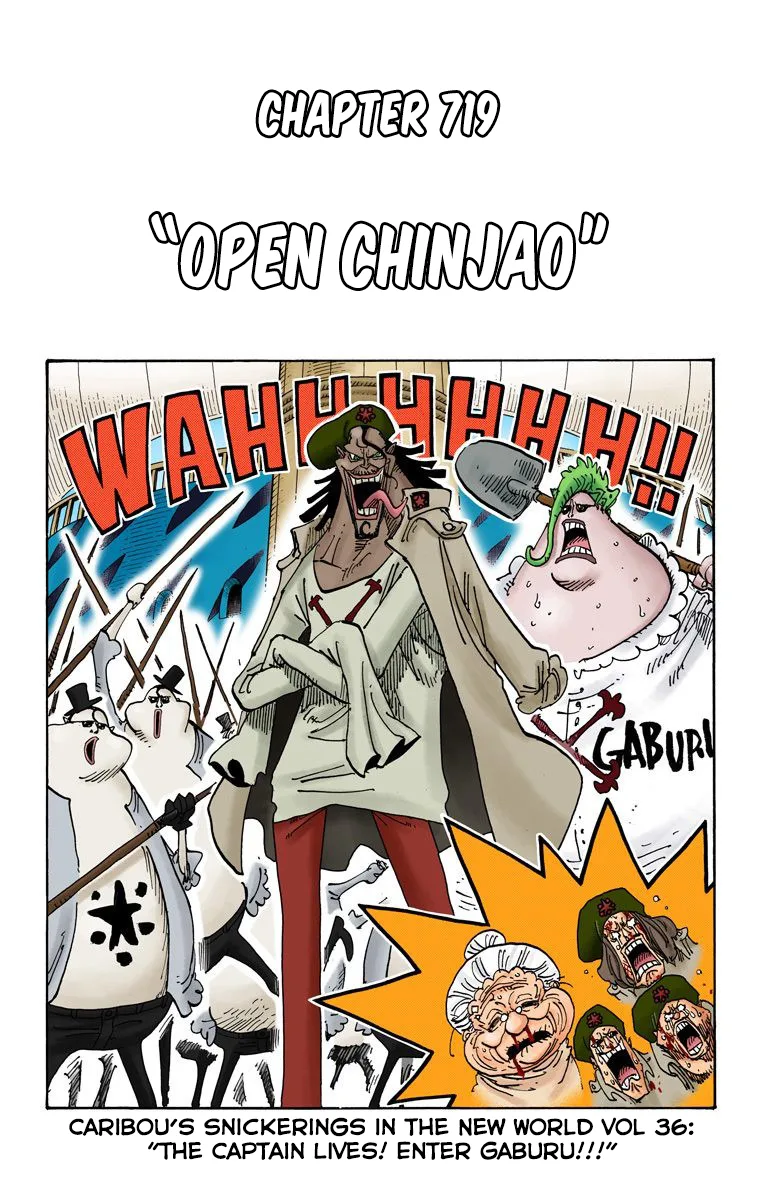 One Piece - Colored Chapter 719 page 2