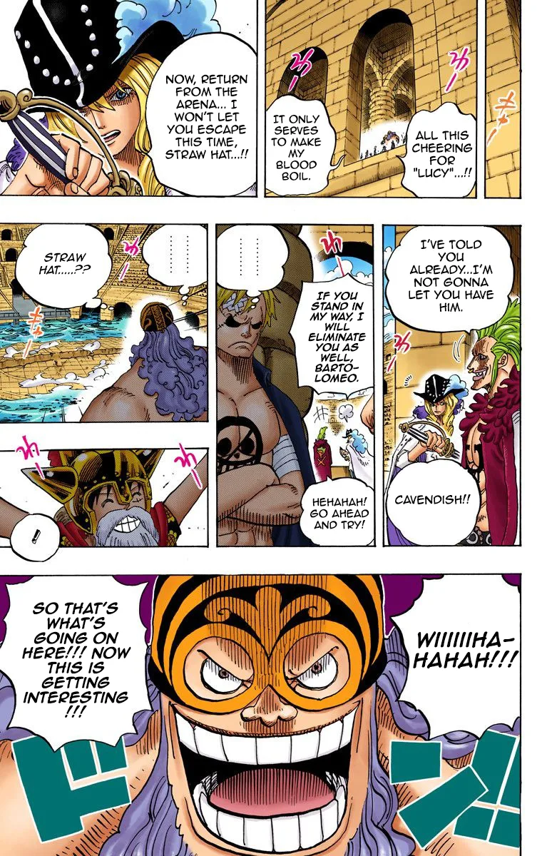 One Piece - Colored Chapter 719 page 19
