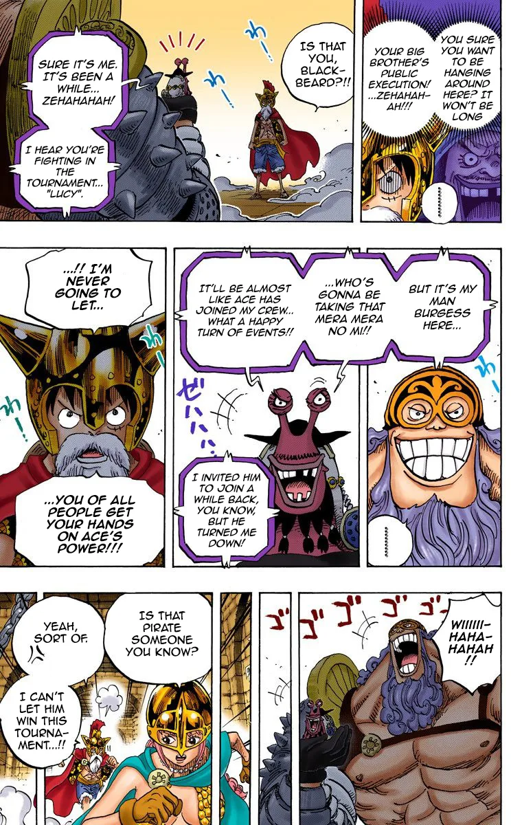 One Piece - Colored Chapter 720 page 12