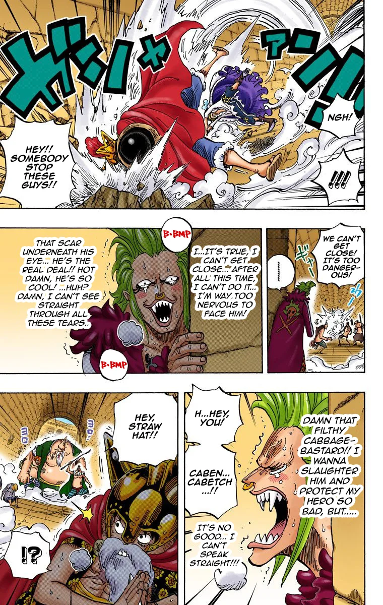 One Piece - Colored Chapter 720 page 8
