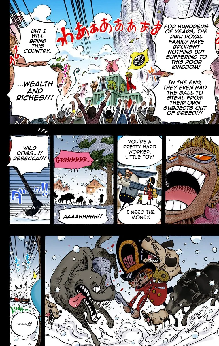 One Piece - Colored Chapter 721 page 13