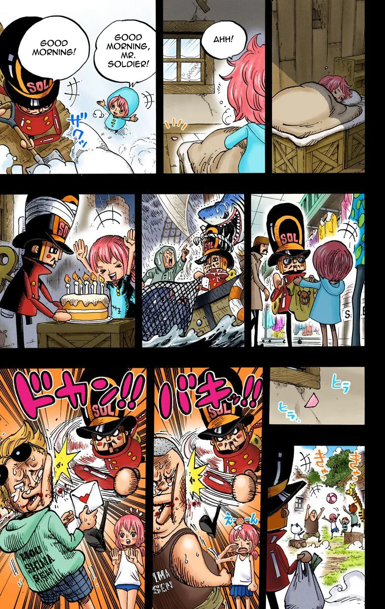 One Piece - Colored Chapter 721 page 16