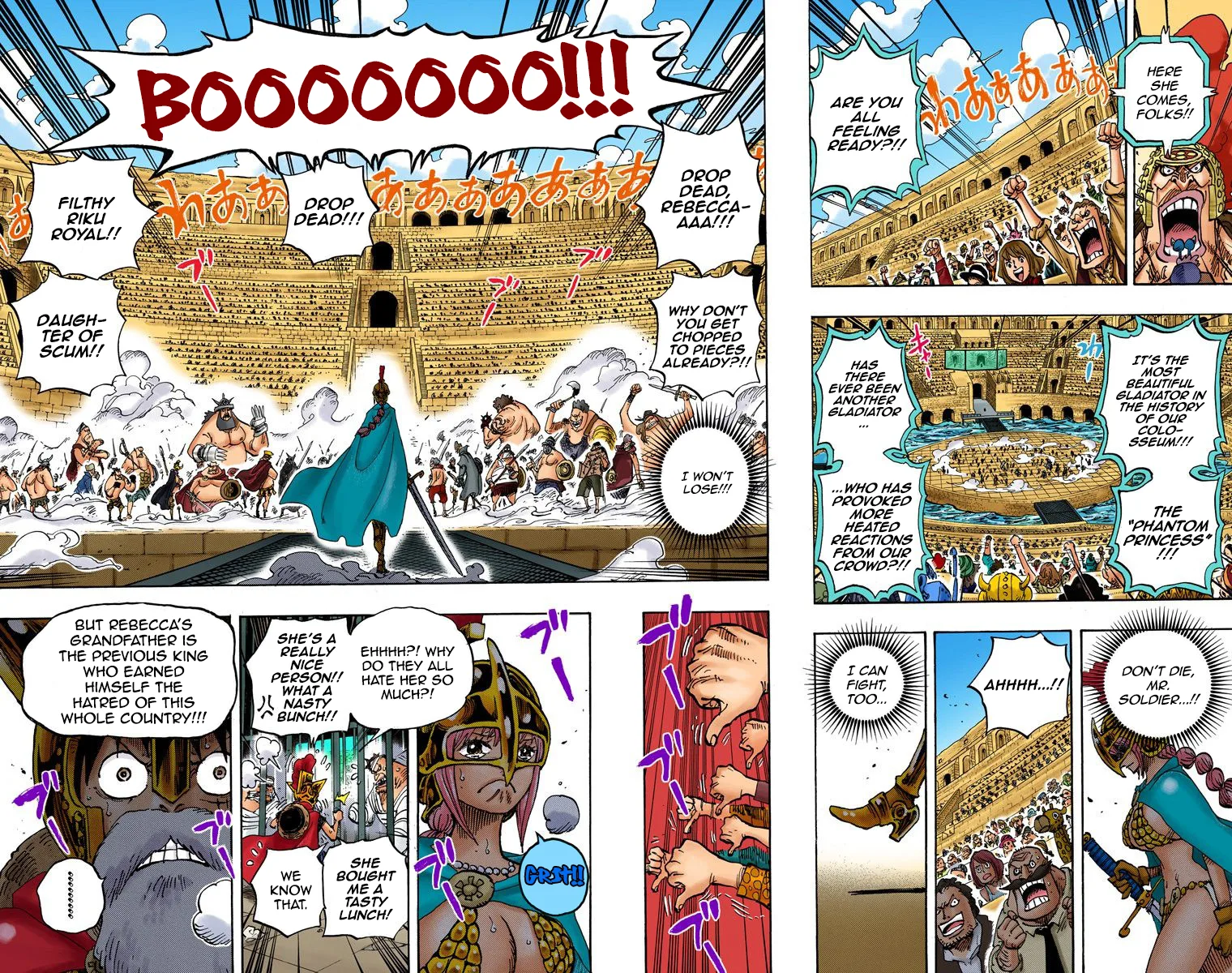 One Piece - Colored Chapter 721 page 19
