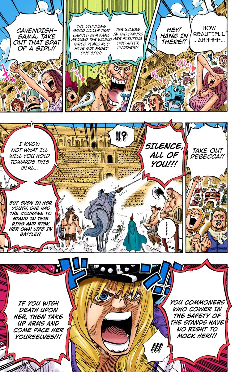 One Piece - Colored Chapter 722 page 11