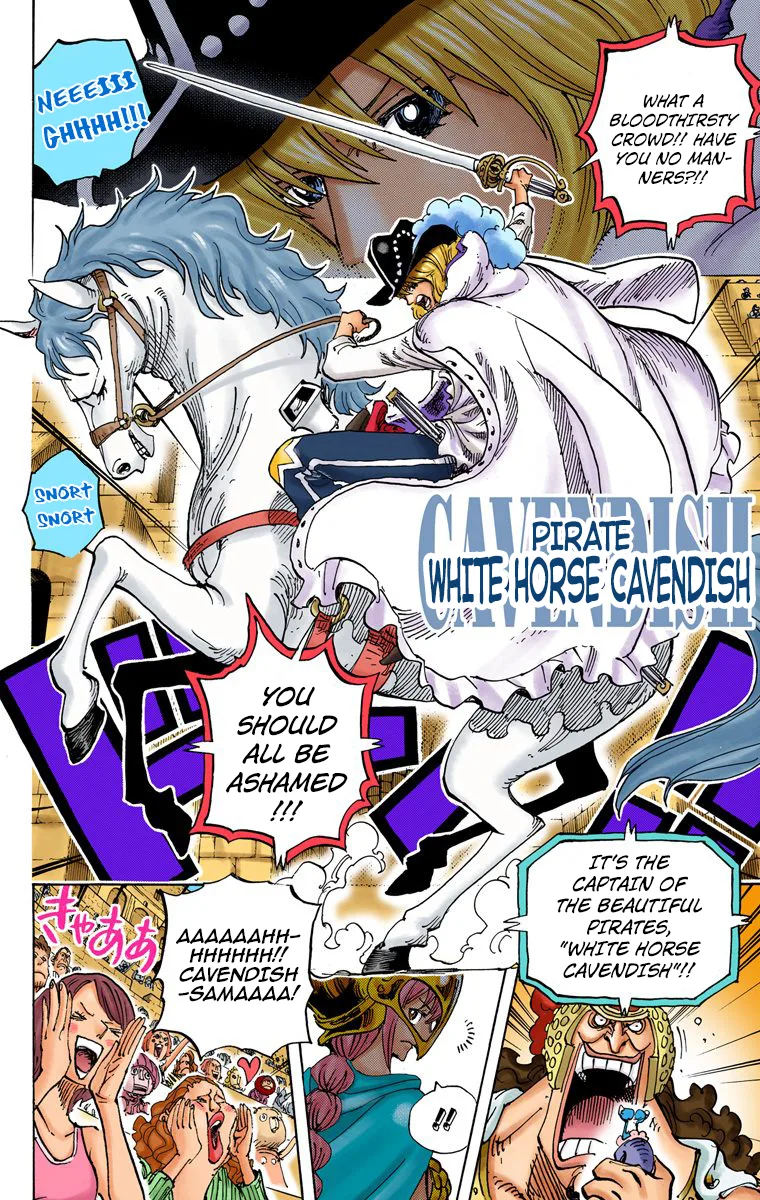One Piece - Colored Chapter 722 page 10