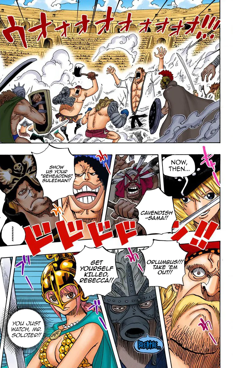 One Piece - Colored Chapter 722 page 15