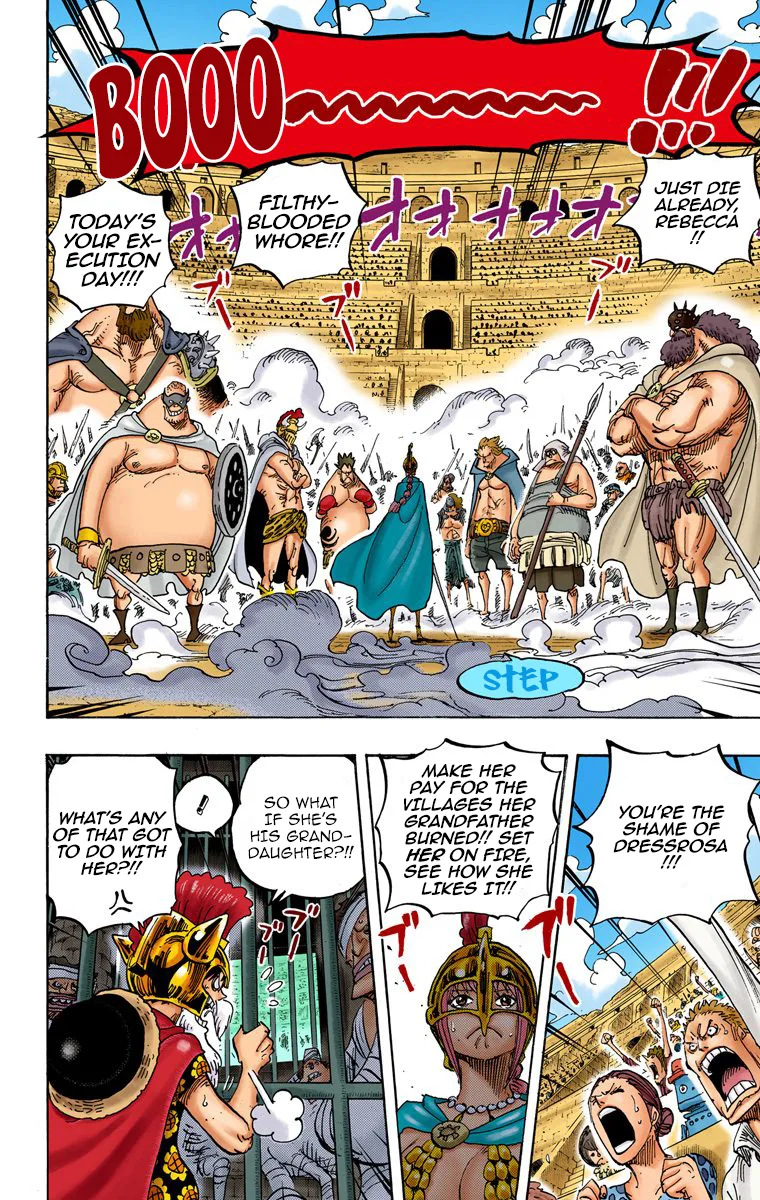 One Piece - Colored Chapter 722 page 8